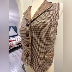 Vintage Ann Taylor Tweed Vest